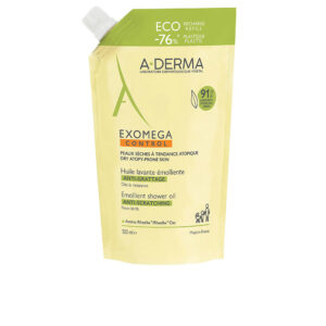 Aceite Eco-Recambio EXOMEGA CONTROL 500 ml - A-derma, Hidratación y Cuidado Intenso.