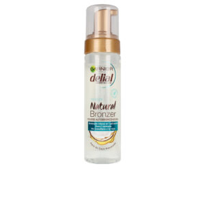 Garnier Natural Bronzer Mousse Autobronceadora Orgánica - 200 ml de Bronceado Radiante