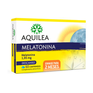 Aquilea Sueño Reparador - Melatonina 1,95mg con Vitamina B6, 60 Comprimidos