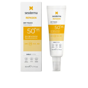 Sesderma Repaskin Facial Fotoprotector Toque Seco SPF50+ - Protección Avanzada en Gel 50 ml