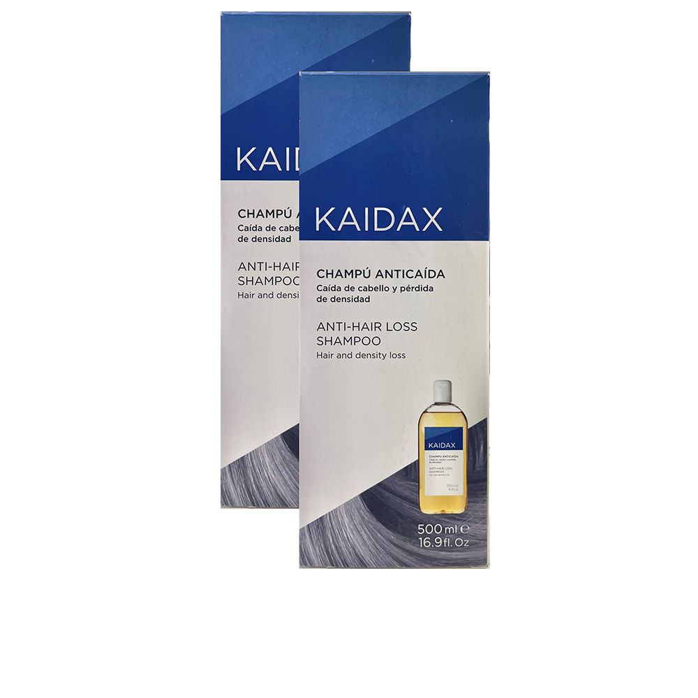 KAIDAX Champú Anticaída Fortificante - Pack 2 x 500 ml