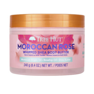 Manteca Soufflé Corporal Rosa de Marruecos - Tree Hut (240 g)