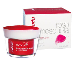Babaria Crema Facial Antiarrugas Rosa Mosqueta 50 ml – Rejuvenecimiento y Nutrición Profunda