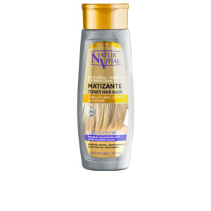 Natur Vital Mascarilla Matizante Silver Blonde 300 ml - Brillo y Vitalidad para Tu Cabello Rubio