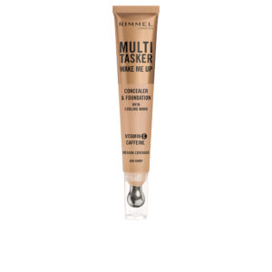 RIMMEL LONDON Multitasker Wake Me Up: Corrector y Base de Maquillaje #Ivory 20 ml