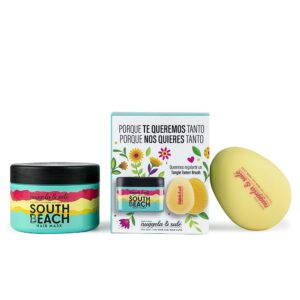 "Mascarilla Capilar Hidratante South Beach + Cepillo Tangle Tamer - Pack 2 Piezas | Nuggela & Sulé"