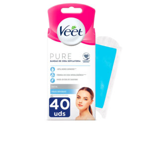 Bandas de Cera Veet Pure para Piel Sensible - 40 Unidades