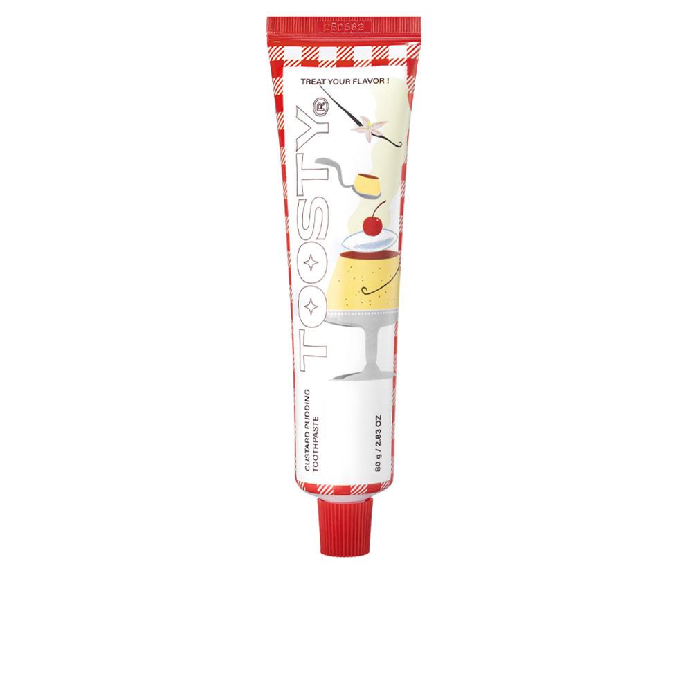 Pasta de Dientes Toosty Sabor Pudding de Flan 80 gr