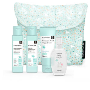 Set de Neceseres de Viaje Suavinex - Lote de 5 Piezas en Tela Azul