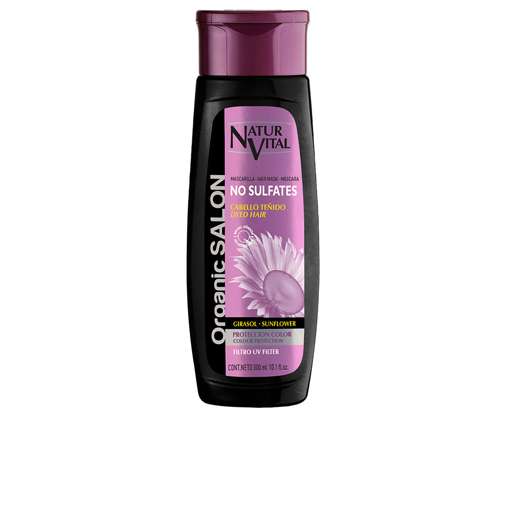 Mascarilla Protectora del Color Sin Sulfatos Natur Vital - ORGANIC SALON, 300 ml