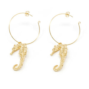 Pendientes Shabama BLAVA en Oro Brillante - 1 Unidad