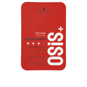 Schwarzkopf OSIS+ Mighty Matte: Crema Ultra Fuerte de Acabado Mate 100 ml