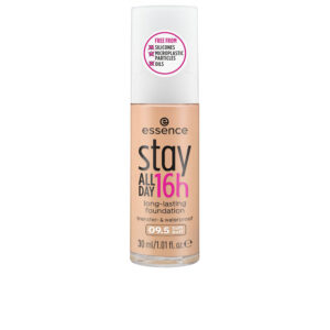 Essence Stay All Day 16H: Base de Maquillaje Larga Duración - Soft Buff #09,5 - 30 ml