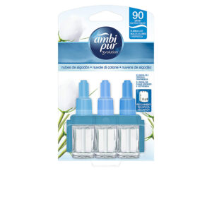 Ambi Pur 3VOLUTION Recambio Ambientador Nubes de Algodón 20 ml - Frescura y Ligereza