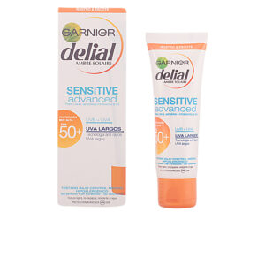 Garnier SENSITIVE ADVANCED Crema Facial Protector Solar SPF50+ - Hidratación y Protección 50 ml
