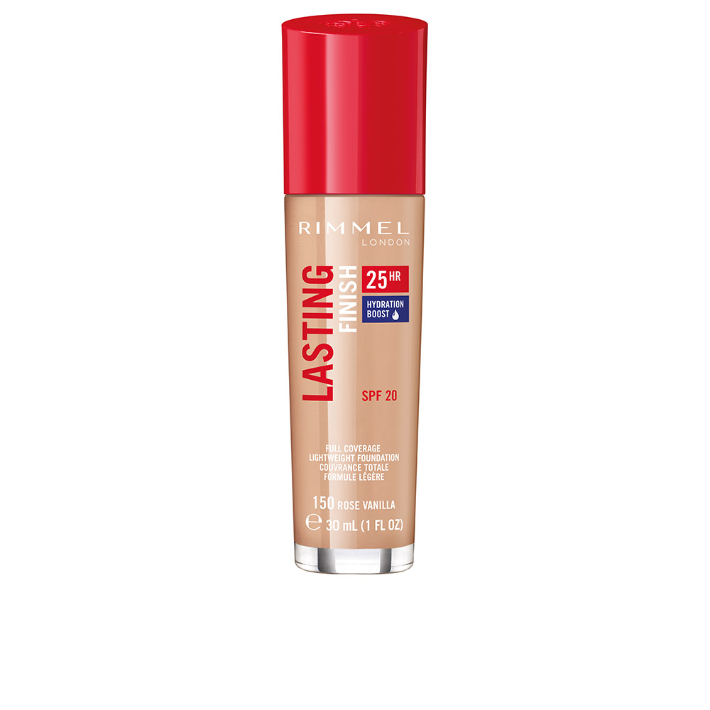 Rimmel London Lasting Finish Foundation #150 - Cobertura Larga Duración 30 ml
