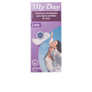 My Day Ultra Mini Protectores de Incontinencia - Paquete de 28 Unidades