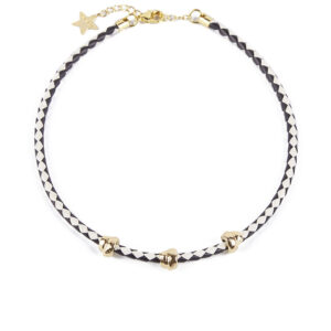 Collar NAMIBIA X3 de Brillo Dorado - Shabama (1 unidad)