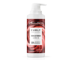 Crema de Peinado Leave-In Hidratante para Cabello Rizado - CURLY HAIR SYSTEM 200 ml de Alcantara