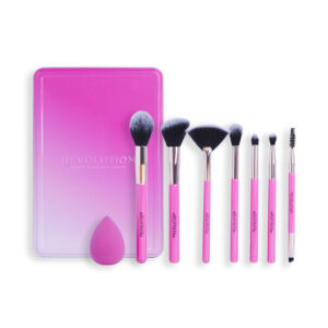 "Revolution Make Up - Lote de 8 Brochas Esenciales para un Maquillaje Perfecto"