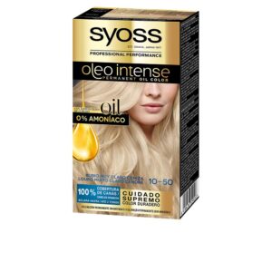 Syoss OLEO INTENSE Tinte Sin Amoniaco #10.50 - Rubio Claro Ceniza