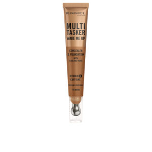 RIMMEL LONDON MULTITASKER WAKE ME UP: Corrector y Base de Maquillaje #Mocha - 20 ml