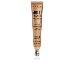RIMMEL LONDON MULTITASKER WAKE ME UP - Corrector y Base de Maquillaje #Light Honey 20 ml