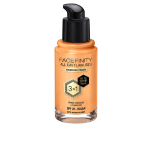 Max Factor Facefinity Perfect Skin 3 en 1 Base Fluida #W78 Warm Honey - 30 ml