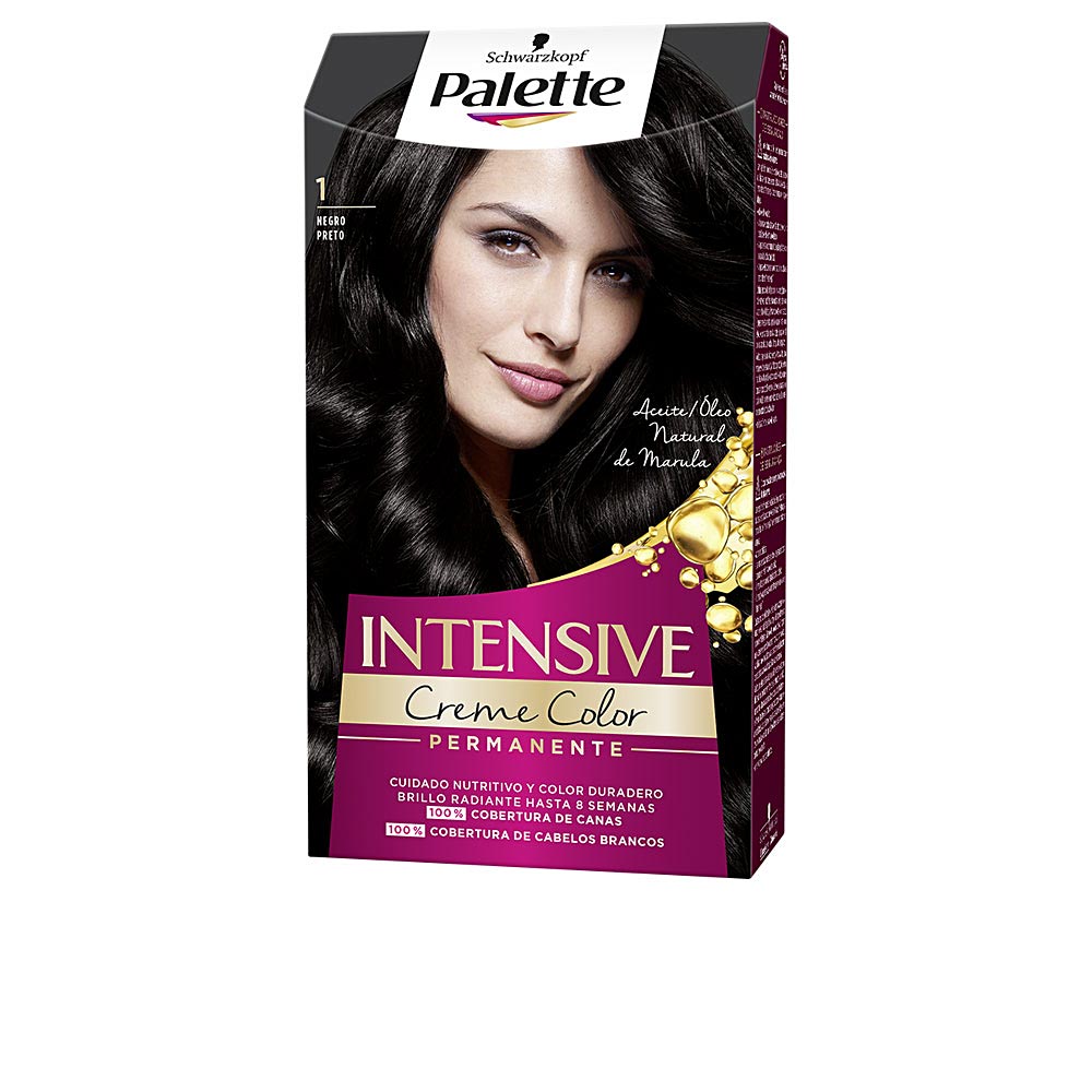 PALETTE INTENSIVE Tinte Permanent #1 Negro Intenso 1 u