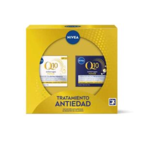 NIVEA Q10 ESTUCHE ANTIEDAD: CREMA DE DÍA + SÉRUM DOBLE ACCIÓN 30 ML