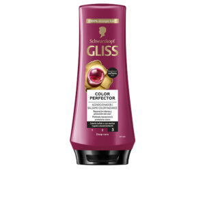 SCHWARZKOPF GLISS COLOUR PERFECTOR Acondicionador 200 ml - Brillo y Vitalidad para Cabello Colorido