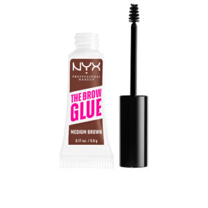 NYX PROFESSIONAL MAKE UP The Brow Glue Gel para Cejas - Castaño Medio 5 g