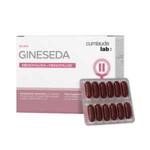 GINESEDA Fórmula Avanzada: Complemento Alimenticio en Cápsulas - 30 Unidades | CUMLAUDE LAB