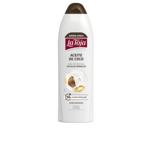 Gel Crema Ducha Hidratante de Aceite de Coco - LA TOJA 600 ml