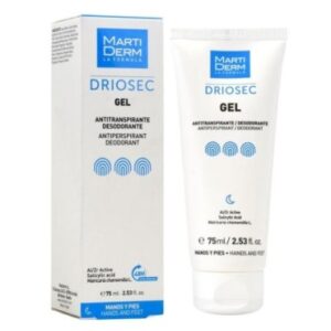 MARTIDERM DRIOSEC Gel Antitranspirante Ultra Protector para Manos y Pies 75 ml