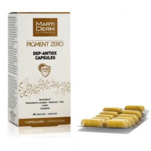 MARTIDERM PIGMENT ZERO DSP-ANTIOX 60 Cápsulas Revitalizantes Antioxidantes