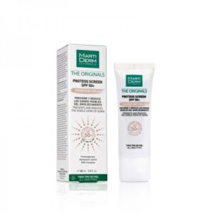 MARTIDERM THE ORIGINALS PROTEOS SCREEN Crema Color SPF50+ 40 ml - Protección y Belleza 2 en 1