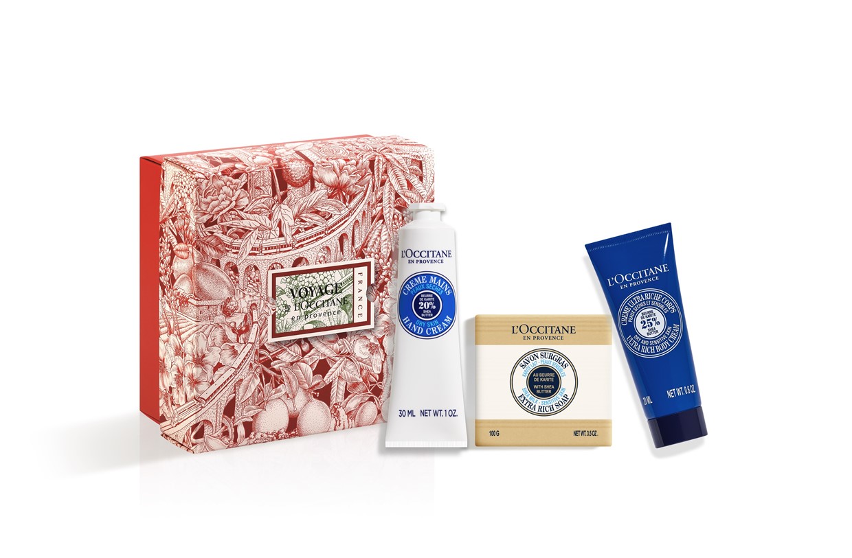 L'OCCITANE EN PROVENCE Estuche Hidratante para Manos y Cuerpo - 3 Piezas