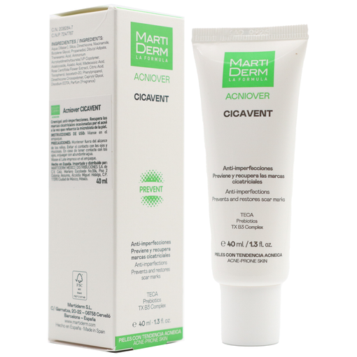 MARTIDERM ACNIOVER CICAVENT Gel Reparador 40 ml