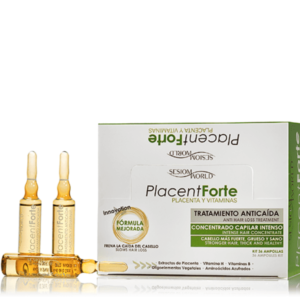 SESIOM WORLD PLACENT FORTE Ampollas Intensivas Anticaída - 36 Unidades