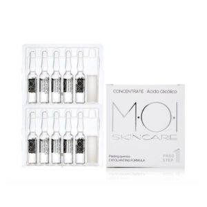 Ampollas Faciales de Ácido Glicólico MOI - 10 x 2 ml