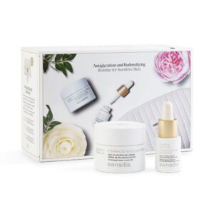 SENSILIS ETERNALIST A.G.E. Set Facial 3 pz: Crema Día 50 ml, Sérum 15 ml y Neceser