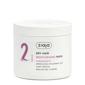 ZIAJA Mascarilla Capilar Hidratante de Granada - Nutrición y Brillo 350 ml