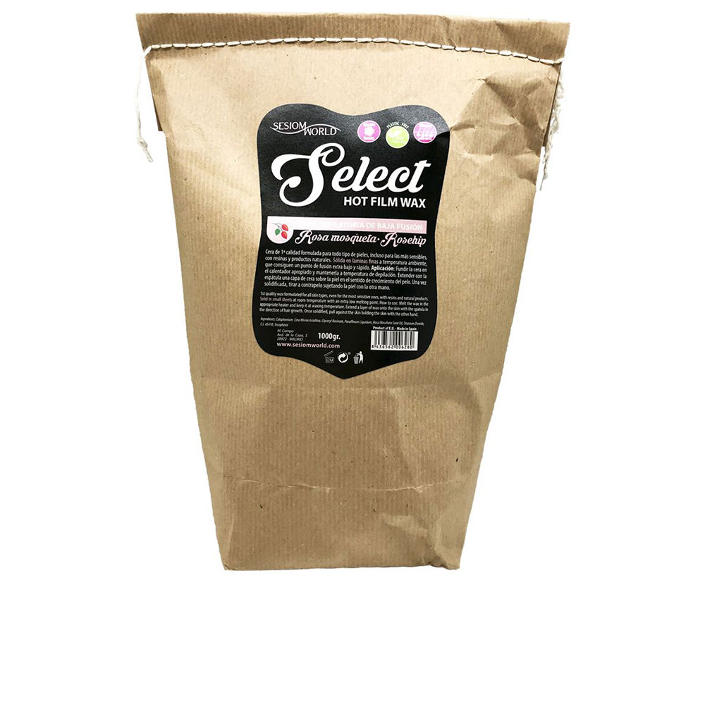 Cera Depilatoria Baja Fusión SELECT 1000 gr - SESIOM WORLD