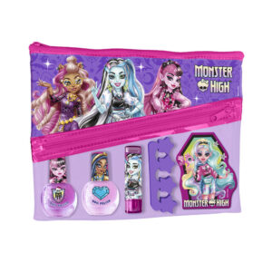"Estuche de Belleza Monster High: 5 Piezas de Glamour"
