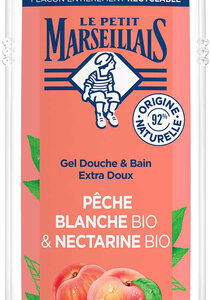 LE PETIT MARSEILLAIS Gel de Baño Hidratante Melocotón y Nectarina 650 ml