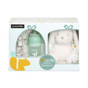 SUAVINEX Estuche Sensaciones: Eau de Cologne 100 ml + Peluche Mimoso