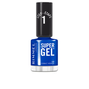 RIMMEL LONDON SUPER GEL Esmalte de Uñas 100 - Cielo Cobalto 12 ml