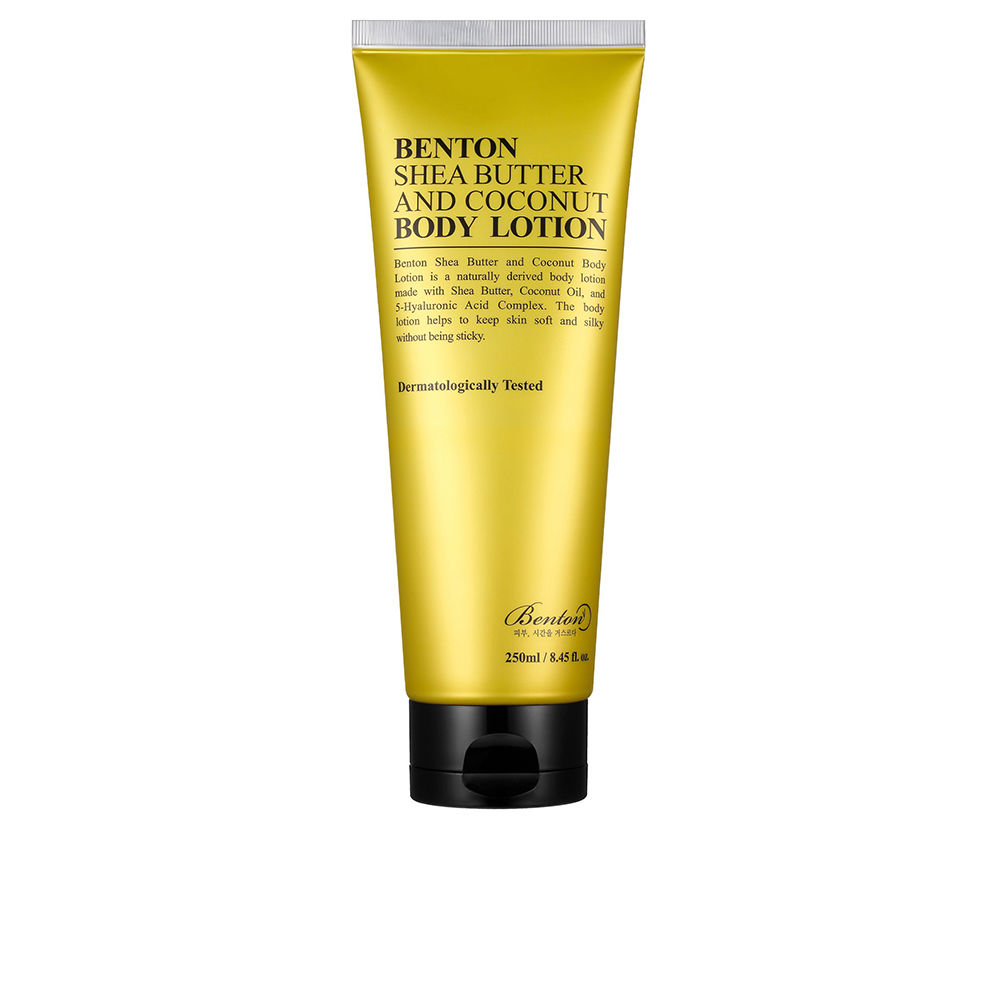 BENTON Crema Corporal Hidratante con Manteca de Karité y Coco - 250 ml