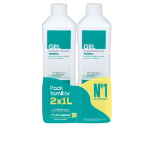 Gel Dermatológico Inibsa - Lote 2 x 1000 ml para Cuidado Intensivo de Piel